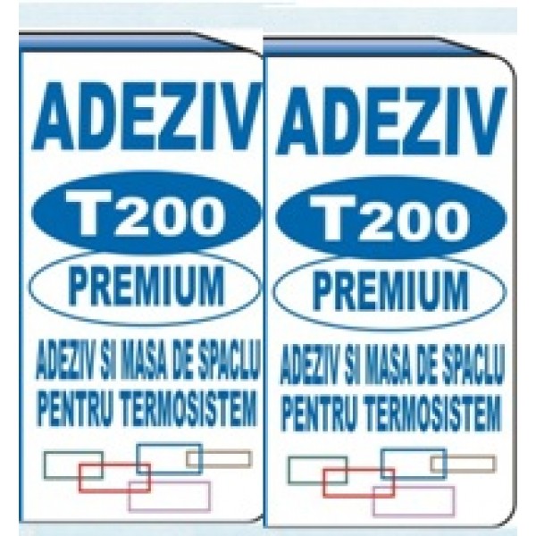 Adeziv pentru lipirea/spacluirea placilor termoizolante  T200 PREMIUM Sac 25 kg