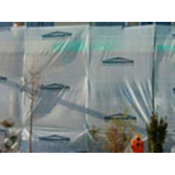 Plasa protectie fatada schela TS 070  3.0m x 50m Alb Transparent , Rola 150 m2